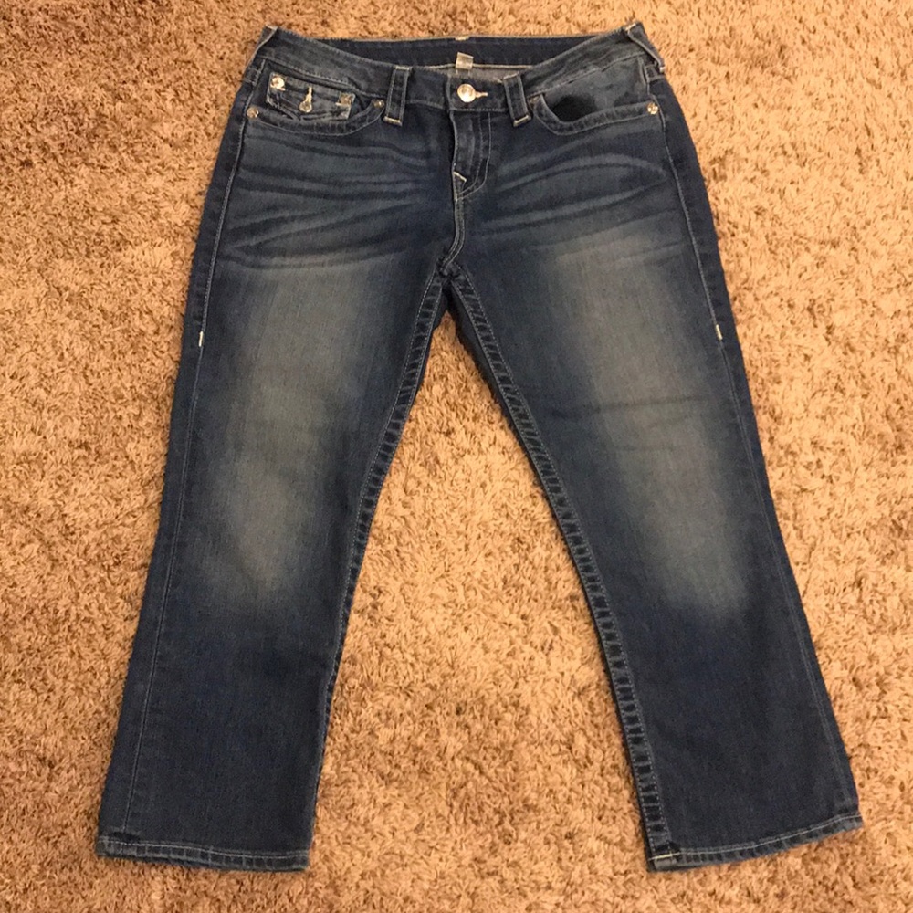 True Religion Capri size 32